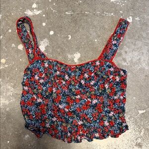Floral Crop Top